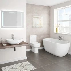 Antonio Double Ended Curved Free Standing Bath Suite