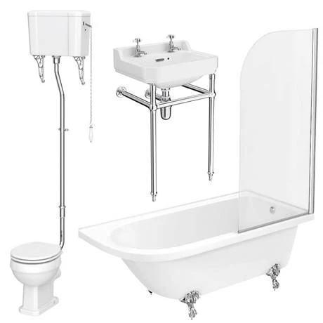 Appleby High Level Traditional Bathroom Suite 5 Appleby High Level Traditional Bathroom Suite - Image 5