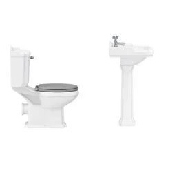 Appleby Traditional 4-Piece Bathroom Suite -Bathroom Suites Sales APP 4PC NEW D2 460