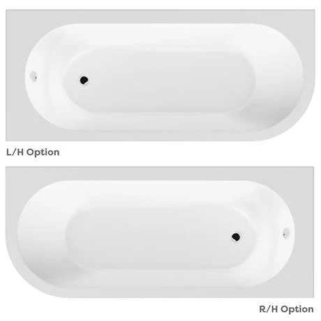 Arezzo Modern 1700 Shower Bath Suite 2 Arezzo Modern 1700 Shower Bath Suite - Image 2