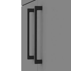 Arezzo 1000 Matt Grey Combination Furniture Pack (Matt Black Flush & Handles) 8 Arezzo 1000 Matt Grey Combination Furniture Pack (Matt Black Flush & Handles) -Bathroom Suites Sales AZ10LGMB n d2 460