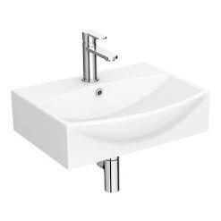 Arezzo Square Cloakroom Suite (Toilet + Basin) -Bathroom Suites Sales AZSQCS d3 460