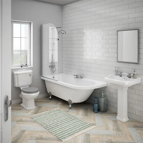 Appleby LH Traditional Bathroom Suite 1 Appleby LH Traditional Bathroom Suite