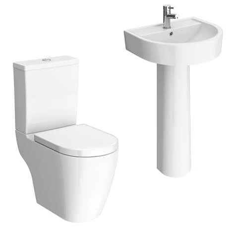 Bianco 4 Piece Bathroom Suite 2 Bianco 4 Piece Bathroom Suite - Image 2