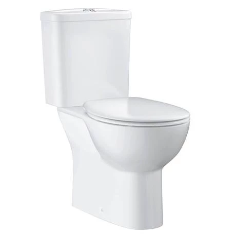 Grohe Bau 4-Piece Bathroom Suite (Basin + Rimless Close Coupled Toilet) 3 Grohe Bau 4-Piece Bathroom Suite (Basin + Rimless Close Coupled Toilet) - Image 3