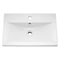 Brooklyn Grey Avola Cloakroom Suite (Wall Hung Vanity + Toilet) -Bathroom Suites Sales BGACS d3 460