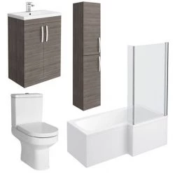 Brooklyn Grey Avola Tallboy Suite 11 Brooklyn Grey Avola Tallboy Suite -Bathroom Suites Sales BGAVT d3 460
