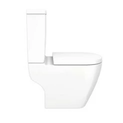 Bianco Gloss White Floorstanding Vanity Unit + Close Coupled Toilet -Bathroom Suites Sales BGWVNCCT d3 460