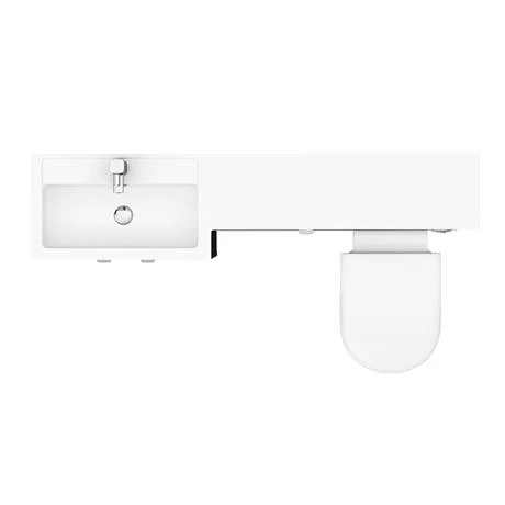 Brooklyn Black 1500mm Combination Furniture Pack 6 Brooklyn Black 1500mm Combination Furniture Pack - Image 6