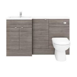 Brooklyn Grey Avola 1500mm Combination Furniture Pack -Bathroom Suites Sales BKGRY1500 D3 460