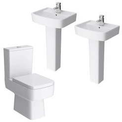 Brooklyn Modern Double Basin En-Suite Bathroom