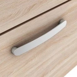 Brooklyn Natural Oak Cloakroom Suite (Wall Hung Vanity + Toilet) 11 Brooklyn Natural Oak Cloakroom Suite (Wall Hung Vanity + Toilet) -Bathroom Suites Sales BNOCS d1 460