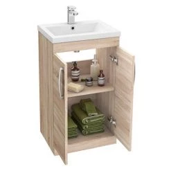 Brooklyn Natural Oak Bathroom Suite 9 Brooklyn Natural Oak Bathroom Suite -Bathroom Suites Sales BROAKBS d3 460