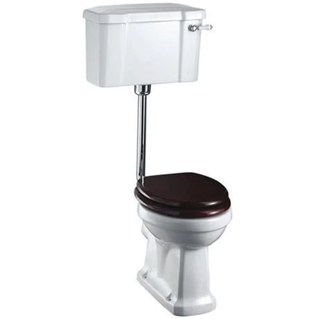 Burlington Low Level WC inc. Edwardian Large Basin & Pedestal - Various Tap Hole Options 2 Burlington Low Level WC inc. Edwardian Large Basin & Pedestal - Various Tap Hole Options - Image 2