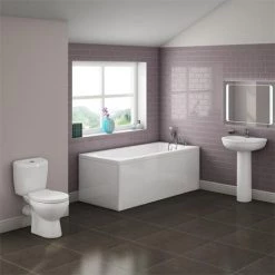 Barmby 5 Piece 1TH Bathroom Suite