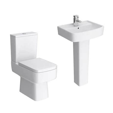 Brooklyn 4-Piece Modern Bathroom Suite 2 Brooklyn 4-Piece Modern Bathroom Suite - Image 2