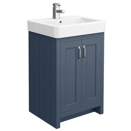 Chatsworth Blue 4-Piece Low Level Bathroom Suite 3 Chatsworth Blue 4-Piece Low Level Bathroom Suite - Image 3