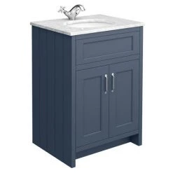 Chatsworth Blue White Marble 4-Piece Low Level Bathroom Suite -Bathroom Suites Sales CBLUWMLL4PC n d5 460