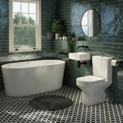 Cubetto Modern Bathroom Suite