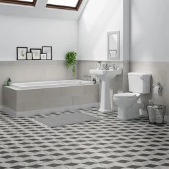 Carlton Traditional Bathroom Suite (1700 x 700mm)