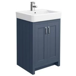 Chatsworth Blue Close Coupled Roll Top Bathroom Suite -Bathroom Suites Sales CCCBBS d3 460
