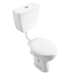 Cove 4 Piece Bathroom Suite (Low Level Toilet incl. Push Button Cistern w. Basin) -Bathroom Suites Sales CV4PCLLB d1 460
