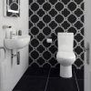 Cool Cloakroom Suite - Gloss White