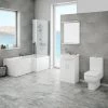 Cove Modern Shower Bath Suite