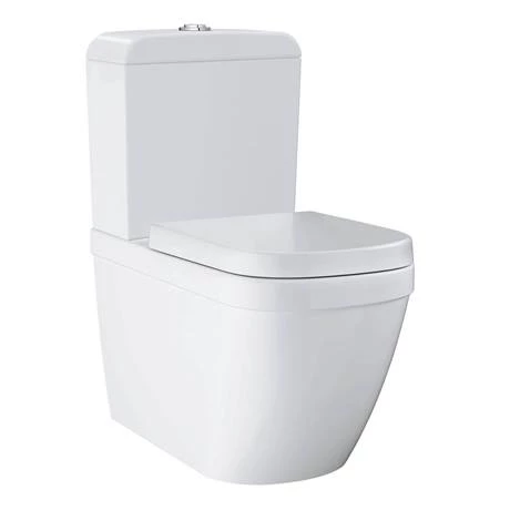 Grohe Euro 4-Piece Bathroom Suite (Basin + Rimless Toilet) 2 Grohe Euro 4-Piece Bathroom Suite (Basin + Rimless Toilet) - Image 2