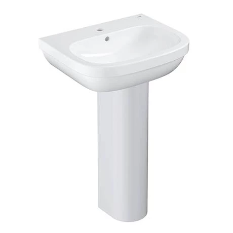 Grohe Euro 4-Piece Bathroom Suite (Basin + Rimless Toilet) 4 Grohe Euro 4-Piece Bathroom Suite (Basin + Rimless Toilet) - Image 4