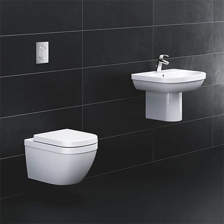 Grohe Solido Euro/Arena Wall Hung Bathroom Suite 1 Grohe Solido Euro/Arena Wall Hung Bathroom Suite