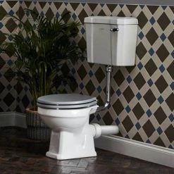 Bayswater Fitzroy Low Level Traditional Bathroom Suite -Bathroom Suites Sales FIT LL 3TH D2 460
