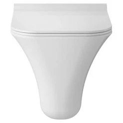 Hudson Reed Grace 1TH Wall Hung Suite (Rimless Toilet, Concealed Cistern + Basin) -Bathroom Suites Sales HR GR d4 460