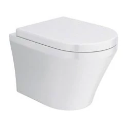 Hudson Reed Luna 1TH Wall Hung Suite (Toilet, Concealed Cistern + Basin) 10 Hudson Reed Luna 1TH Wall Hung Suite (Toilet, Concealed Cistern + Basin) -Bathroom Suites Sales HRLUNS d4 460