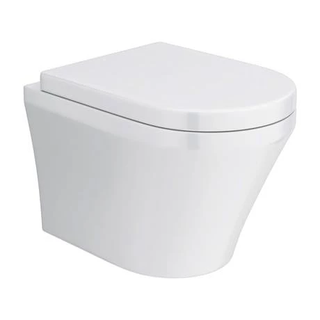 Hudson Reed Luna 1TH Wall Hung Suite (Toilet, Concealed Cistern + Basin) 5 Hudson Reed Luna 1TH Wall Hung Suite (Toilet, Concealed Cistern + Basin) - Image 5