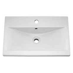 Haywood White Modern Sink Vanity Unit + Toilet Package -Bathroom Suites Sales HYWVTP d2 460