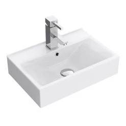 Kyoto Cloakroom Suite (450 Counter Top Basin + Close Coupled Toilet) -Bathroom Suites Sales KCS01TH da 460