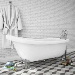 Kensington Traditional Complete Roll Top Bathroom Package (1710mm) 8 Kensington Traditional Complete Roll Top Bathroom Package (1710mm) -Bathroom Suites Sales KEN CMP PACK detail1 460
