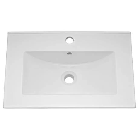 Keswick Blue Wall Hung 2-Drawer Vanity Unit + Toilet Package 3 Keswick Blue Wall Hung 2-Drawer Vanity Unit + Toilet Package - Image 3