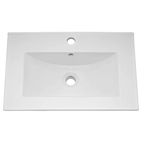 Keswick Blue Wall Hung 2-Door Vanity Unit + Toilet Package 3 Keswick Blue Wall Hung 2-Door Vanity Unit + Toilet Package - Image 3