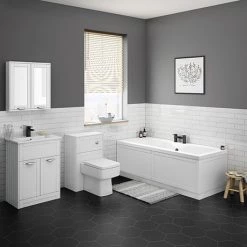 Keswick White Bathroom Suite