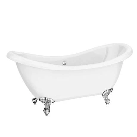 Keswick Traditional Roll Top Bath Suite (1750mm) 3 Keswick Traditional Roll Top Bath Suite (1750mm) - Image 3
