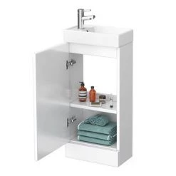 Milan Minimalist Compact Complete Bathroom Package -Bathroom Suites Sales MCCBP n d2 460