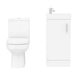 Milan Minimalist Floor Standing Cloakroom Suite -Bathroom Suites Sales MCS2 n d4 460