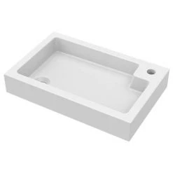 Metro Combined Two-In-One Wash Basin & Toilet (500mm wide x 300mm) 10 Metro Combined Two-In-One Wash Basin & Toilet (500mm wide x 300mm) -Bathroom Suites Sales METCOMBWC N D2 460