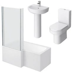 Metro Small Shower Bath Suite