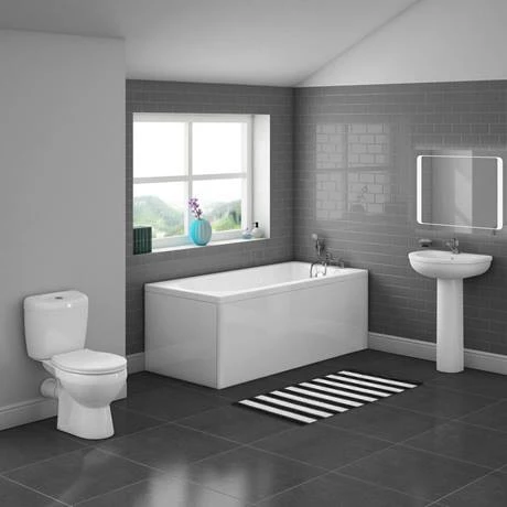 Melbourne Complete Bathroom Suite - 1700 x 700 2 Melbourne Complete Bathroom Suite - 1700 x 700 - Image 2