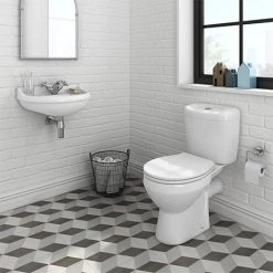 Novad Ceramic Cloakroom Suite