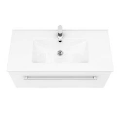Nova 800mm Wall Hung Vanity Basin with WC Unit, Cistern + Pan -Bathroom Suites Sales NOVAWHBASWC n d2 460