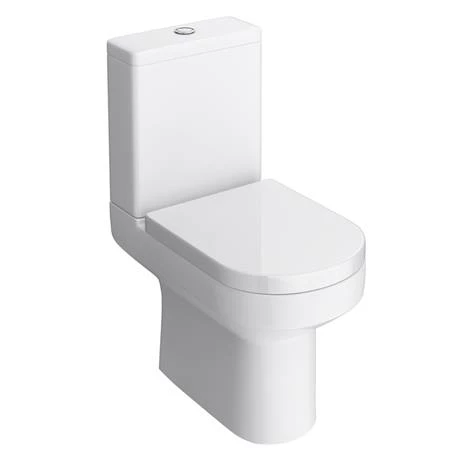 Nova Cloakroom Suite (Wall Hung Basin Unit + Close Coupled Toilet) 2 Nova Cloakroom Suite (Wall Hung Basin Unit + Close Coupled Toilet) - Image 2